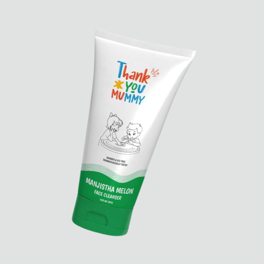 Manjishta Melon Gentle Face Cleaner for Kids | Clean & Bright Skin | 100 ml